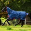 Amigo Mio One Piece Lite Turnout - Blue/Red -Equestrian Supplies Shop 300gallinone
