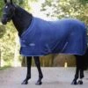 Weatherbeeta Cozi-Dri Standard Neck Fleece Rug - Blue/Grey -Equestrian Supplies Shop 807255rdy