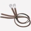 Prestige A17 Non-stretch Stirrup Leathers - Tobacco/White -Equestrian Supplies Shop a17 leathers tobacco
