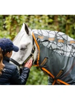 Amigo 3-in-1 CamoFly - Grey/Orange 16 Amigo 3-in-1 CamoFly - Grey/Orange -Equestrian Supplies Shop amigo 3in1 camofly 7rdy
