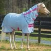 Amigo Bug Rug Pony - Azure/White -Equestrian Supplies Shop amigo bug rug pony azure 1rdy