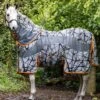 Amigo Camofly - Grey/Orange -Equestrian Supplies Shop amigo camofly grey 1rdy
