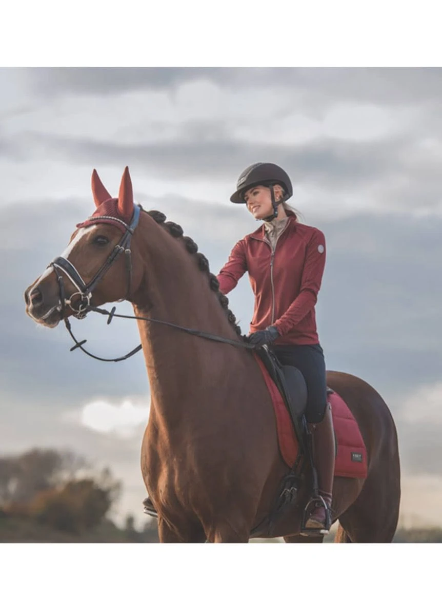 Anky Dressage Saddle Pad - Maroon 4 Anky Dressage Saddle Pad - Maroon - Image 2
