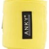 Anky Fleece Bandages - Lime Light 2 Anky Fleece Bandages - Lime Light -Equestrian Supplies Shop ankybandageyellowrdy