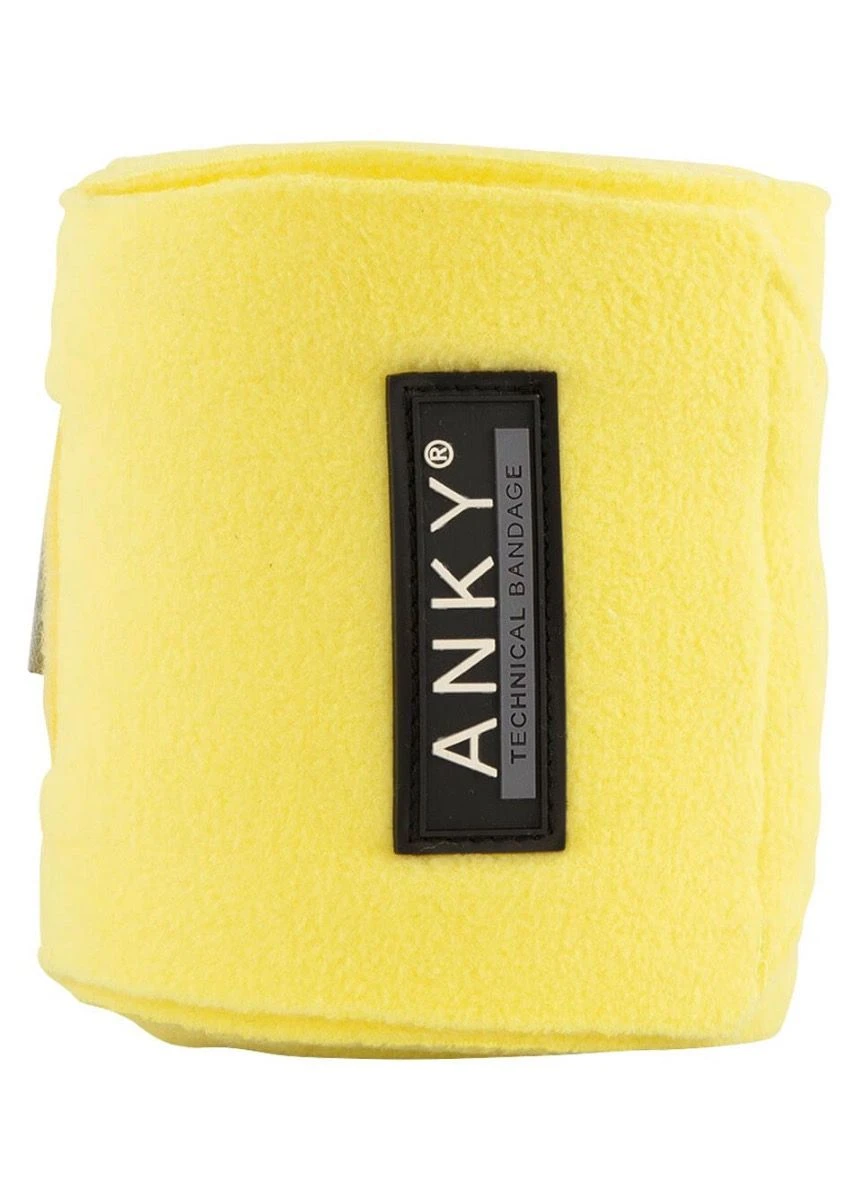 Anky Fleece Bandages - Lime Light 3 Anky Fleece Bandages - Lime Light