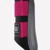 Woof Wear Club Brushing Boots - Black/ Berry 1 Woof Wear Club Brushing Boots - Black/ Berry -Equestrian Supplies Shop berrywoofclubboots