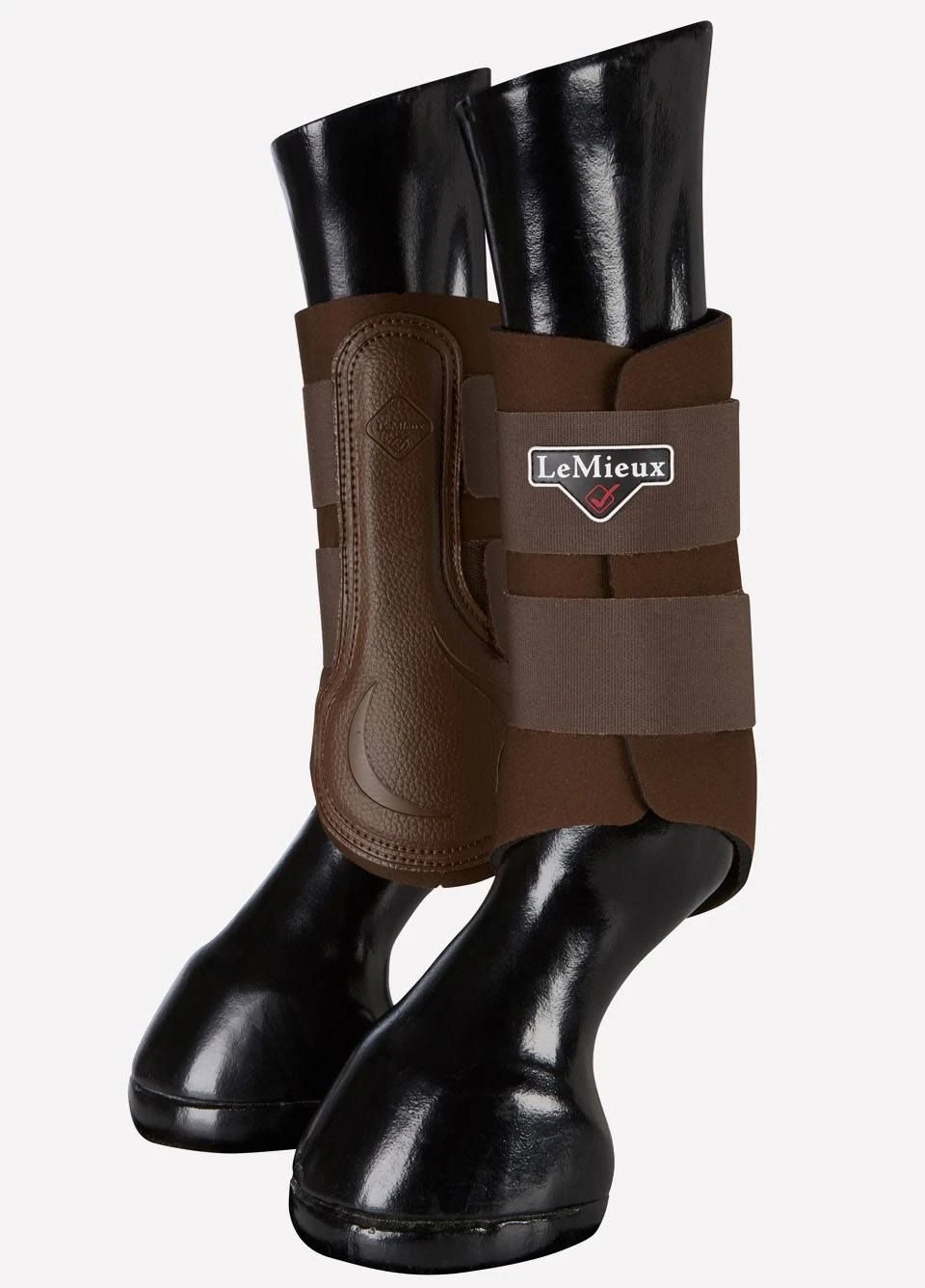 LeMieux Grafter Brushing Boots - Brown 3 LeMieux Grafter Brushing Boots - Brown