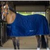 New Bucas Shamrock Power Rug - Navy -Equestrian Supplies Shop bucassamrock.rdy