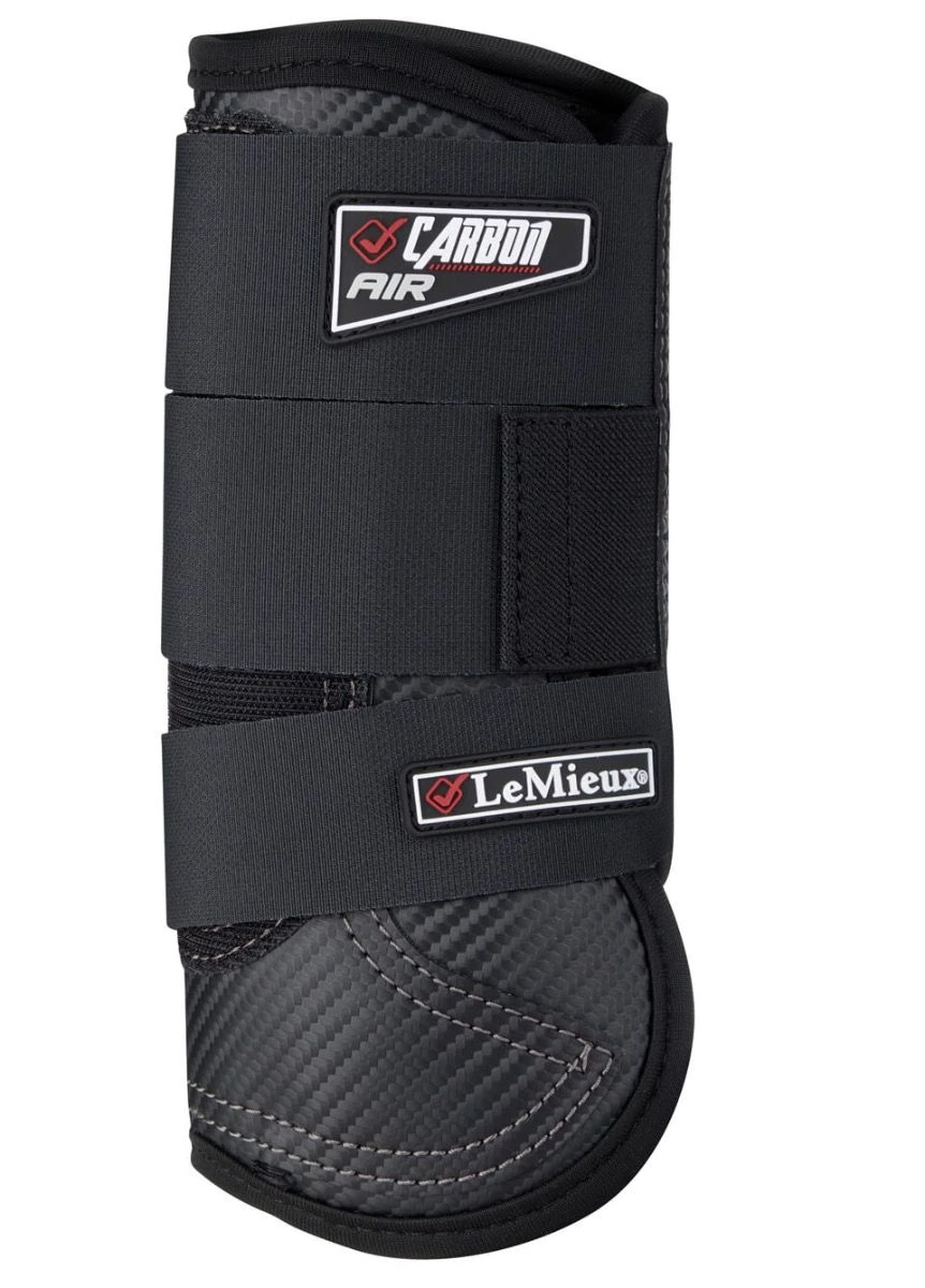 LeMieux Carbon Air XC Boots Front - Black 6 LeMieux Carbon Air XC Boots Front - Black - Image 4