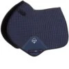LeMieux Suede CC Square - Navy 1 LeMieux Suede CC Square - Navy -Equestrian Supplies Shop ccsuedenvyrdy