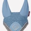 LeMieux Classic Fly Hood - Ice Blue -Equestrian Supplies Shop classicicehood
