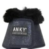 Anky Cimatrole Sheepskin Bell Boots - Dark Navy -Equestrian Supplies Shop climatrolebelldknvyrdy
