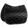 Eskadron Shinegloss Crystal Saddle Cloth DL - Black -Equestrian Supplies Shop esk crystal cloth black 1rdy