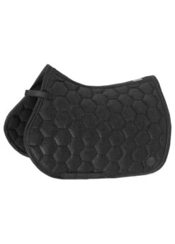 Eskadron Glitter Mesh Jump Saddle Cloth - Black