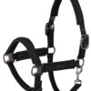 Eskadron Doublepin Softshell Headcollar - Black 1 Eskadron Doublepin Softshell Headcollar - Black -Equestrian Supplies Shop eskadronheadcollarblackrdy