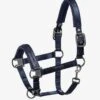 Eskadron Satin Headcollar - Dark Navy -Equestrian Supplies Shop eskheadcollardknavy1rdy