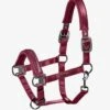 Eskadron Satin Headcollar - Rustic Red -Equestrian Supplies Shop eskheadcollarred1rdy