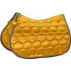 Eskadron Satin Contrast Jump Saddle Cloth VS - Vintage Gold 1 Eskadron Satin Contrast Jump Saddle Cloth VS - Vintage Gold -Equestrian Supplies Shop esksatinjumpgold1rdy