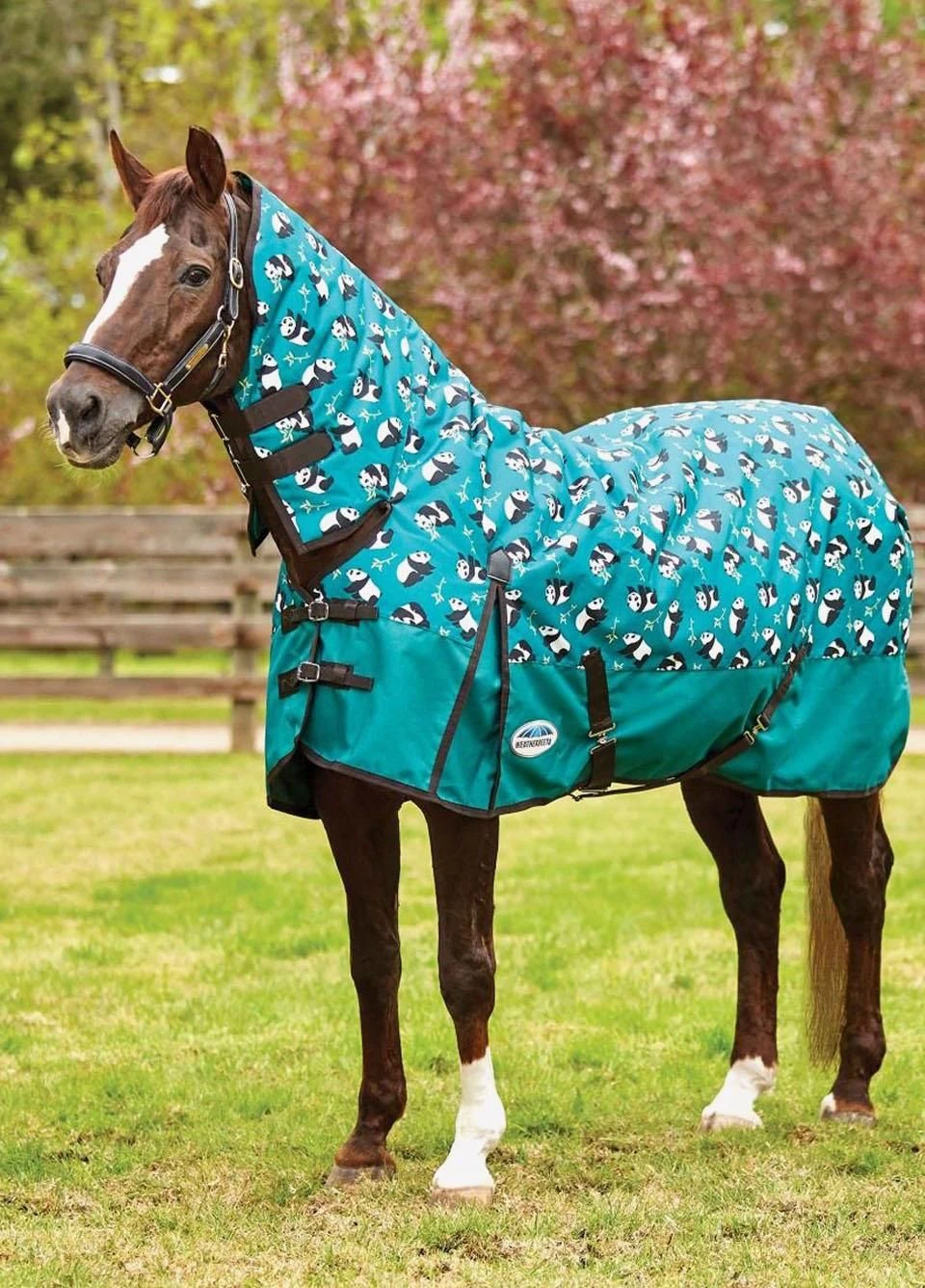 Weatherbeeta ComFiTec Essential Combo Medium Turnout - Panda Print 3 Weatherbeeta ComFiTec Essential Combo Medium Turnout - Panda Print