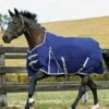 Weatherbeeta Comfitec Essential Standard Lite Plus Turnout - Navy/Silver/Red -Equestrian Supplies Shop essentialstdliteplusrdy
