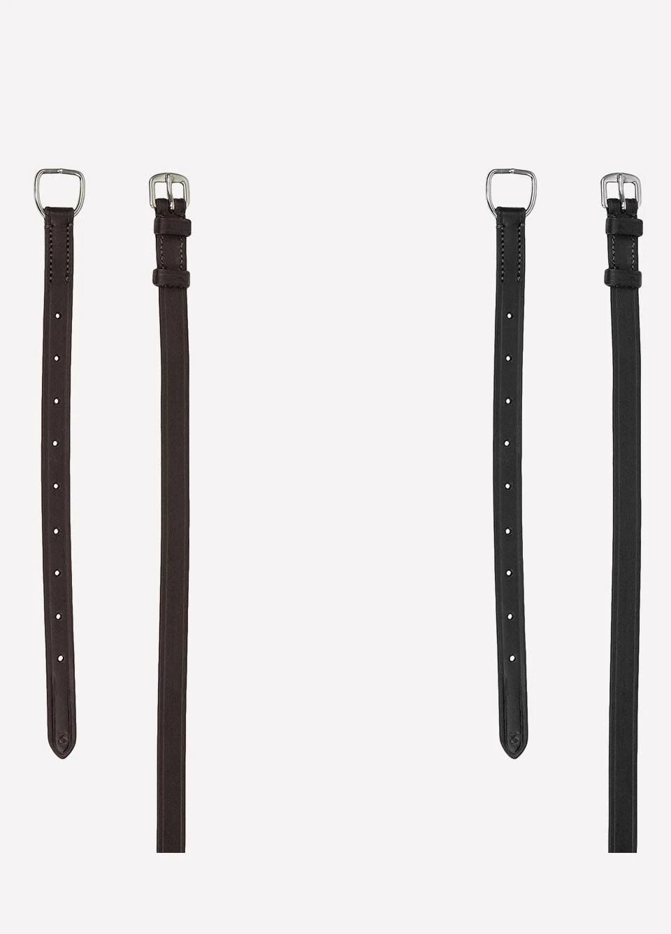 Ps Of Sweden Flat Throatlash With Dark Stitches - Black 3 Ps Of Sweden Flat Throatlash With Dark Stitches - Black