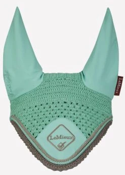 LeMieux Classic Fly Hood - Mint/Grey