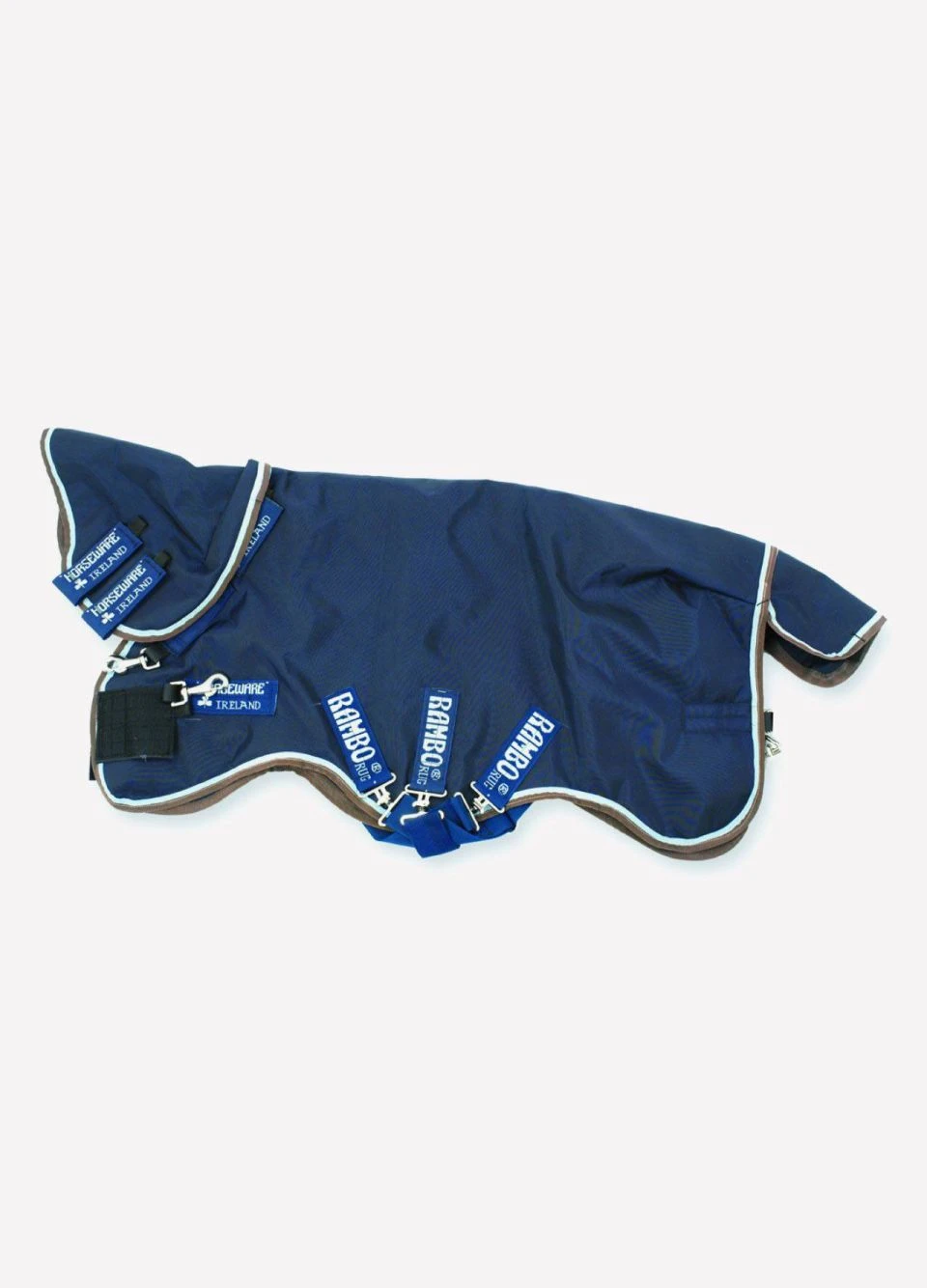 Rambo Duo Turnout Rug - Navy 3 Rambo Duo Turnout Rug - Navy
