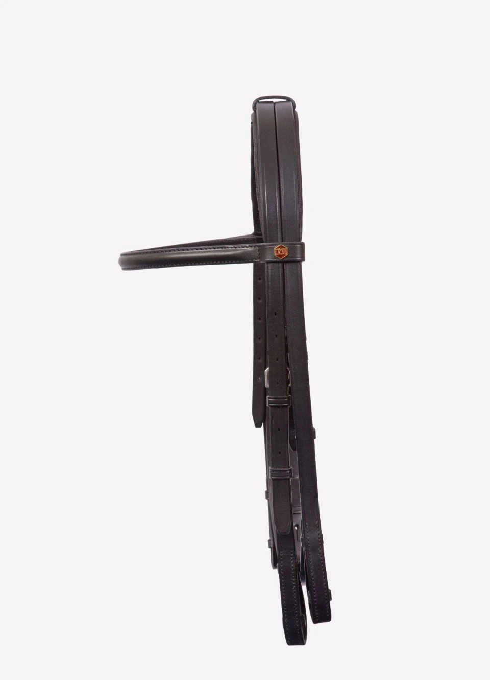 Albion KB Competition Crank Double Bridle - Black 5 Albion KB Competition Crank Double Bridle - Black - Image 3