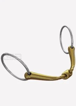 Neue Schule Tranz Angled Lozenge Snaffle Bit 8023