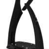 Freejump Soft'Up Pro+ Stirrups - Black/Black -Equestrian Supplies Shop freejump softup pro plus black 1rdy