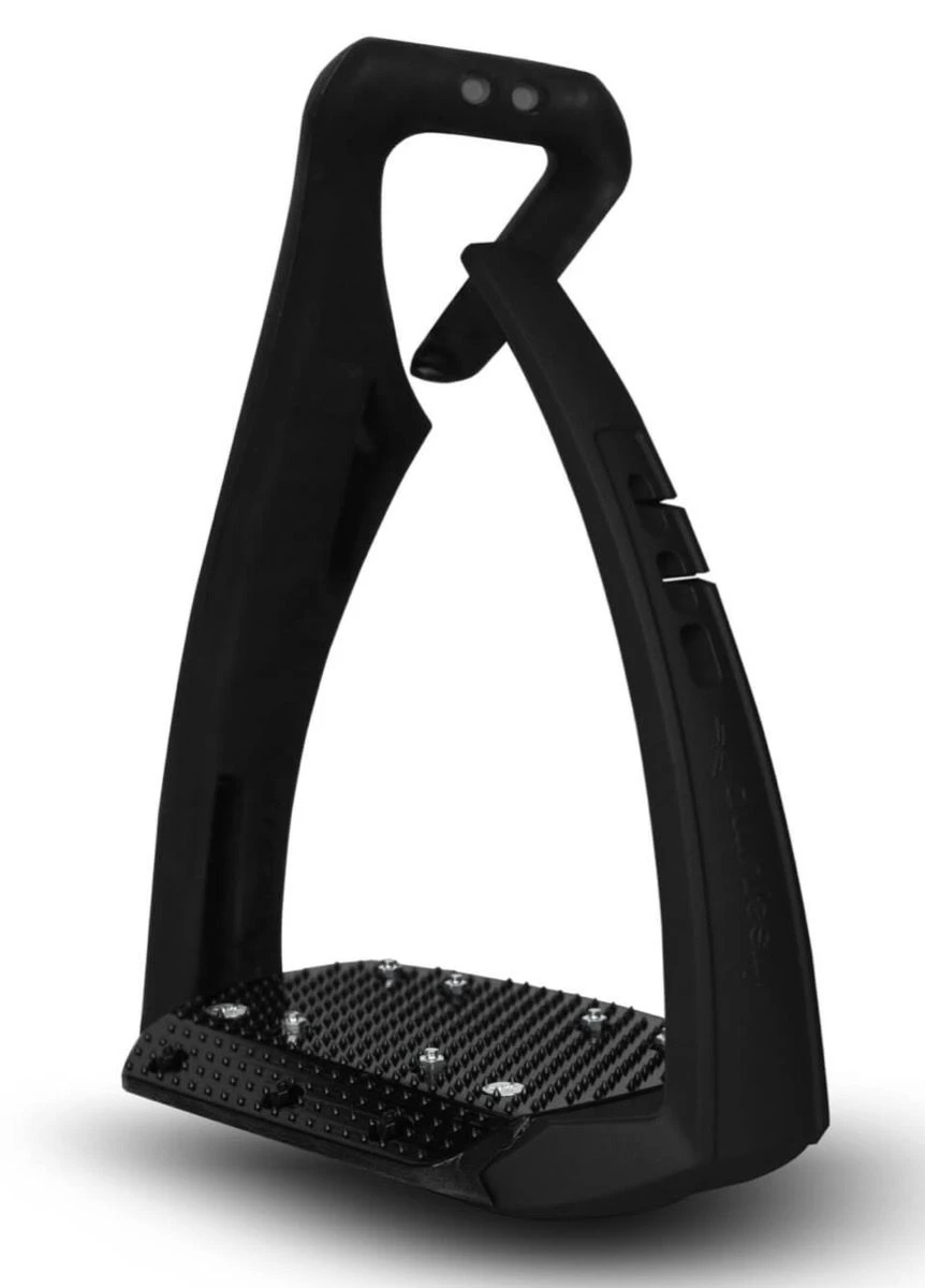 Freejump Soft'Up Pro+ Stirrups - Black/Black 3 Freejump Soft'Up Pro+ Stirrups - Black/Black