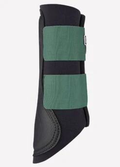 LeMieux Grafter Brushing Boots - Hunter Green -Equestrian Supplies Shop grafthunt3