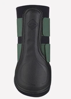 LeMieux Grafter Brushing Boots - Hunter Green -Equestrian Supplies Shop grafthunt5