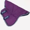Amigo Bravo 12 Turnout Hood 0g - Purple/Navy/Aqua -Equestrian Supplies Shop hood
