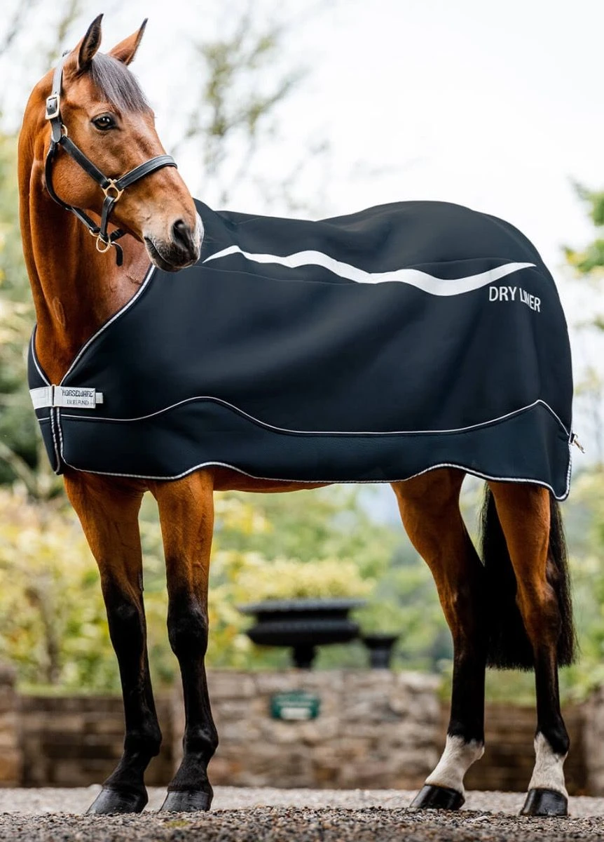 Horseware Dry Liner - Navy/Silver 3 Horseware Dry Liner - Navy/Silver