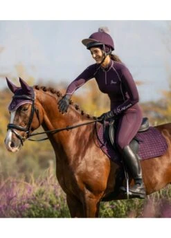 LeMieux Suede CC Square - Fig -Equestrian Supplies Shop lemieux cc pad fig 3rdy 1