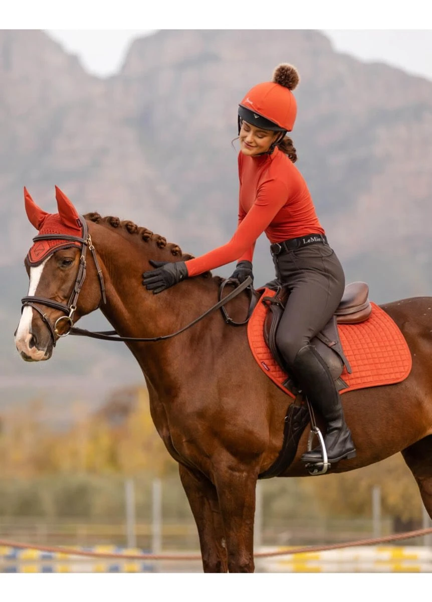 LeMieux Suede CC Square - Sienna 5 LeMieux Suede CC Square - Sienna - Image 3