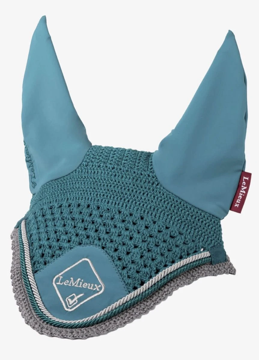 LeMieux Classic Fly Hood - Peacock 3 LeMieux Classic Fly Hood - Peacock