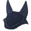 LeMieux Diamante Acoustic Fly Hood - Navy -Equestrian Supplies Shop lemieux diamante fly hood navy 1rdy