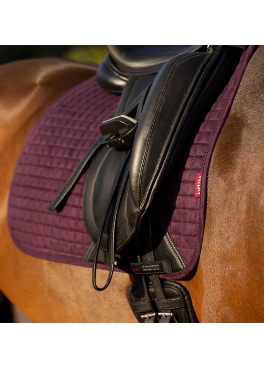 LeMieux Suede Dressage Square - Fig 4 LeMieux Suede Dressage Square - Fig - Image 2