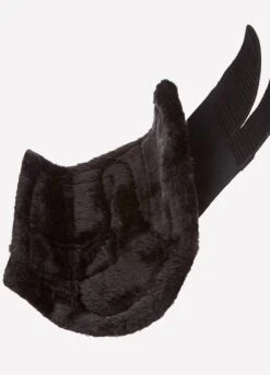 LeMieux Fleece Lined Brushing Boots - Black 10 LeMieux Fleece Lined Brushing Boots - Black -Equestrian Supplies Shop lemieux fleece brushing blk 2