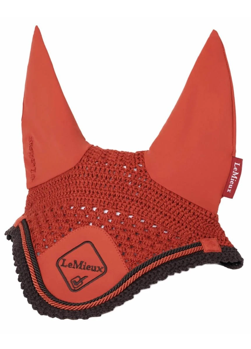 LeMieux Classic Fly Hood - Sienna 3 LeMieux Classic Fly Hood - Sienna