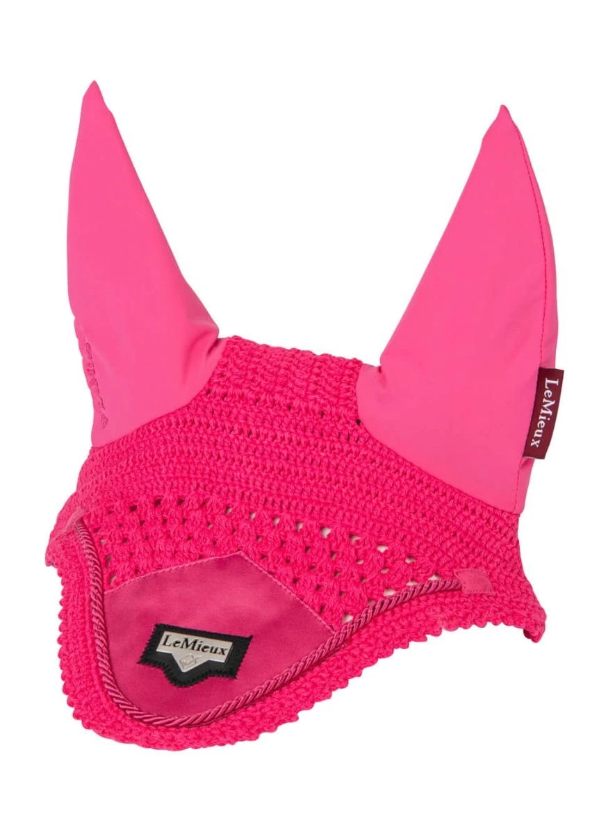 LeMieux Loire Fly Hood - Watermelon 3 LeMieux Loire Fly Hood - Watermelon