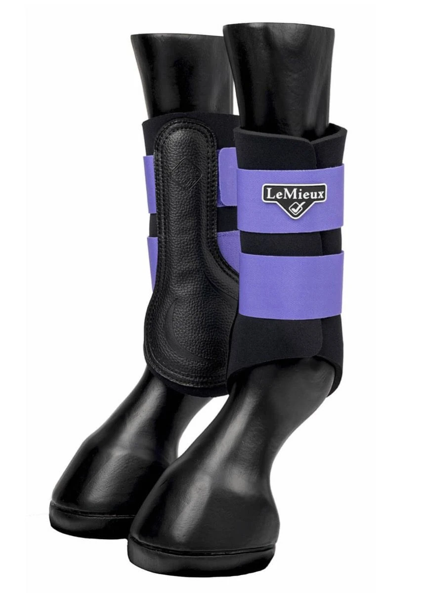 LeMieux Grafter Brushing Boots - Bluebell 3 LeMieux Grafter Brushing Boots - Bluebell