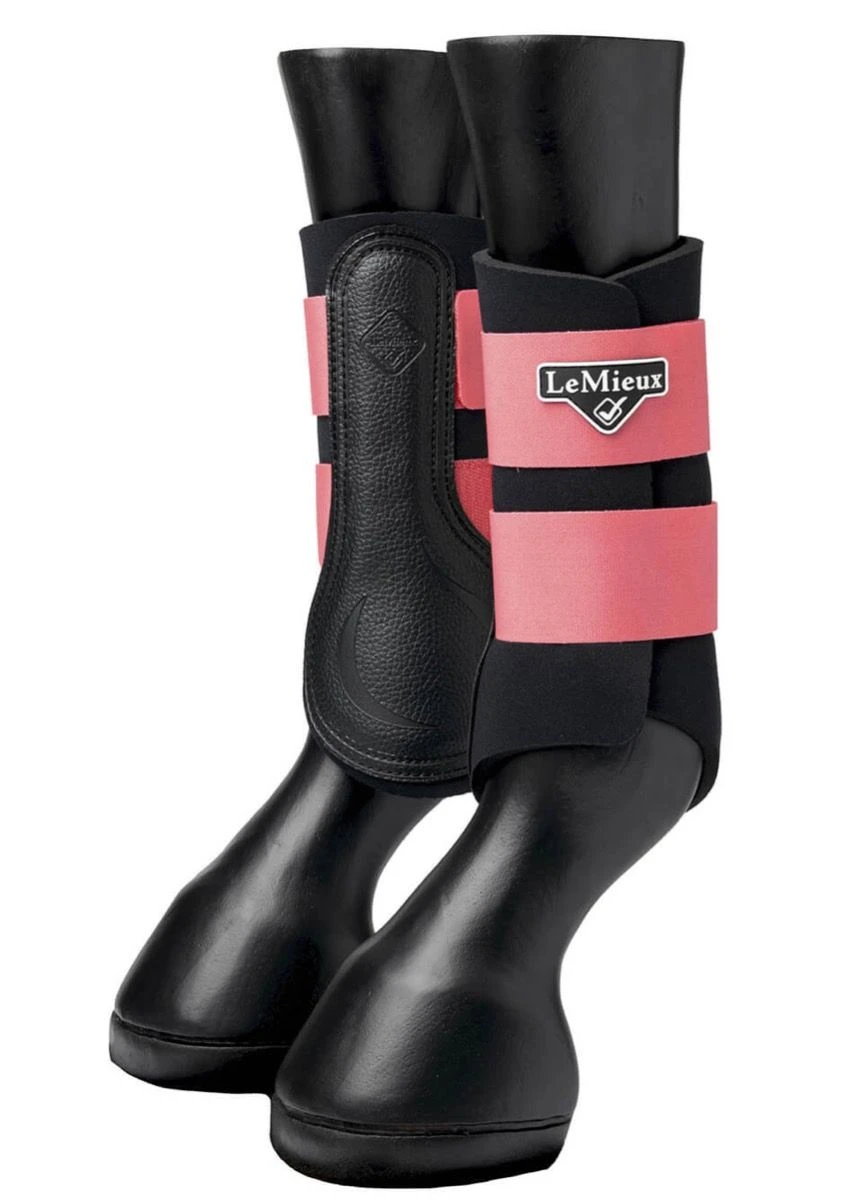 LeMieux Grafter Brushing Boots - Papaya 3 LeMieux Grafter Brushing Boots - Papaya