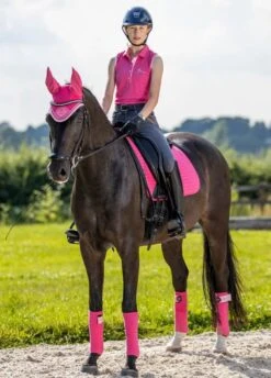 LeMieux Classic Polo Bandages - Watermelon 5 LeMieux Classic Polo Bandages - Watermelon -Equestrian Supplies Shop lemieux polo bandages watermelon 2rdy