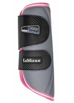 LeMieux Carbon Mesh Wrap Boots - Grey/Watermelon 8 LeMieux Carbon Mesh Wrap Boots - Grey/Watermelon -Equestrian Supplies Shop lemiex carbon mesh boot watermelon 3rdy