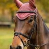 LeMieux Classic Fly Hood - Orchid -Equestrian Supplies Shop lm fly hood orchid 1rdy