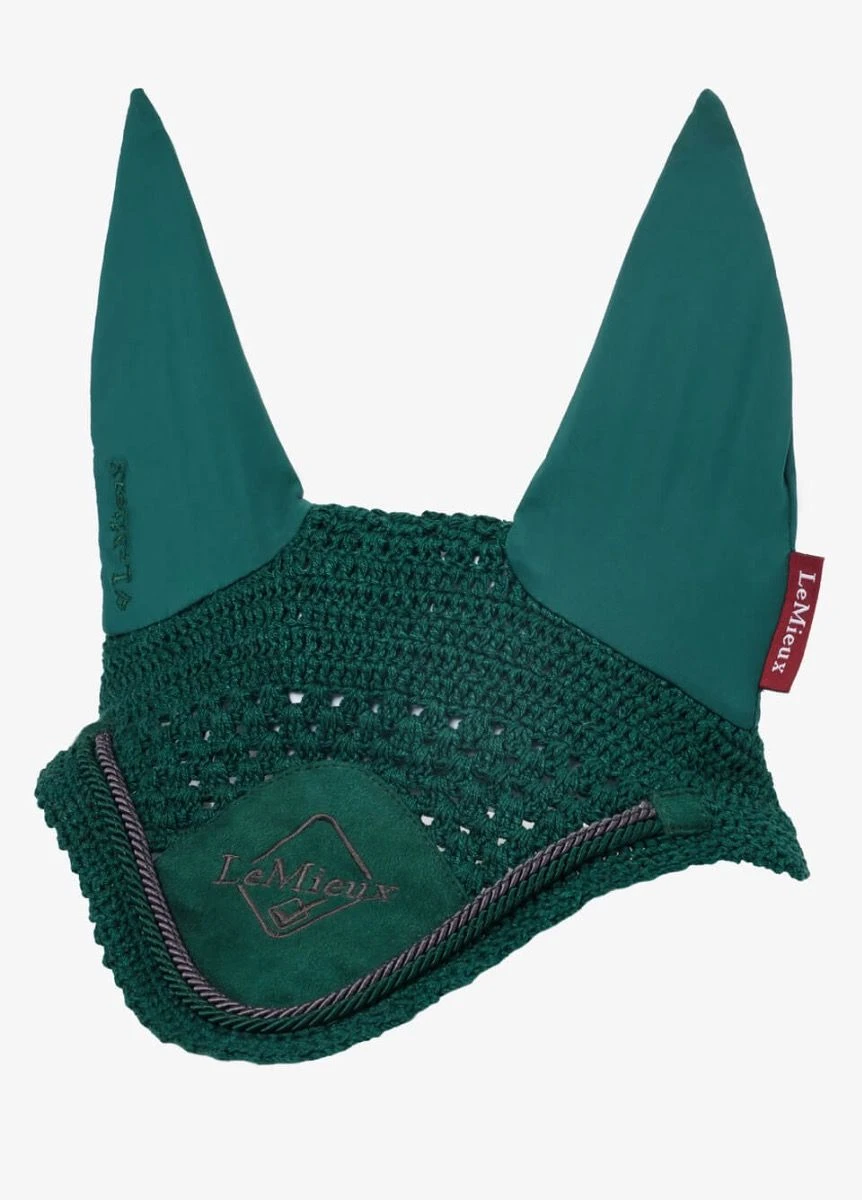 LeMieux Classic Fly Hood - Spruce 4 LeMieux Classic Fly Hood - Spruce - Image 2