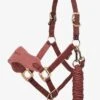 LeMieux Vogue Fleece Headcollar & Leadrope - Orchid -Equestrian Supplies Shop lm headcollar orchid 2rdy
